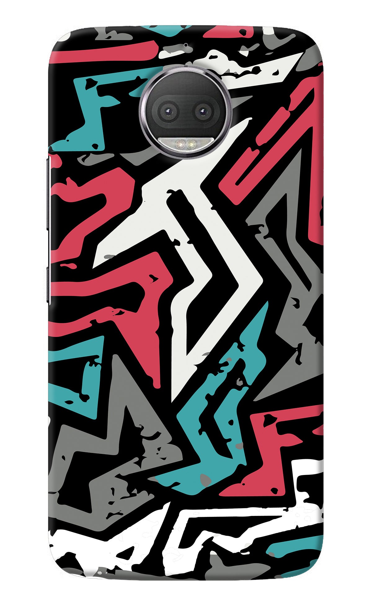 Geometric Graffiti Moto G5S plus Back Cover