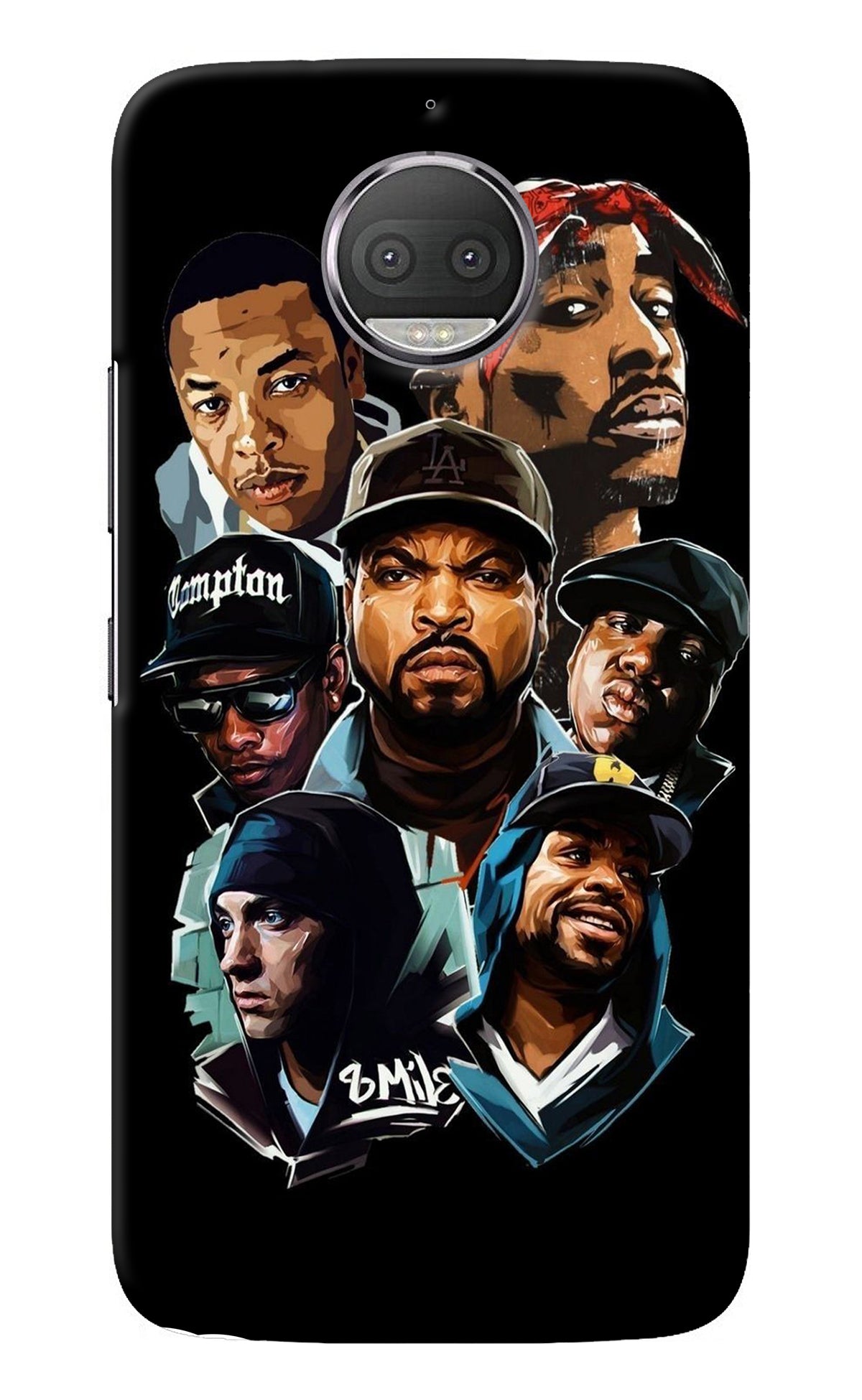 Rappers Moto G5S plus Back Cover