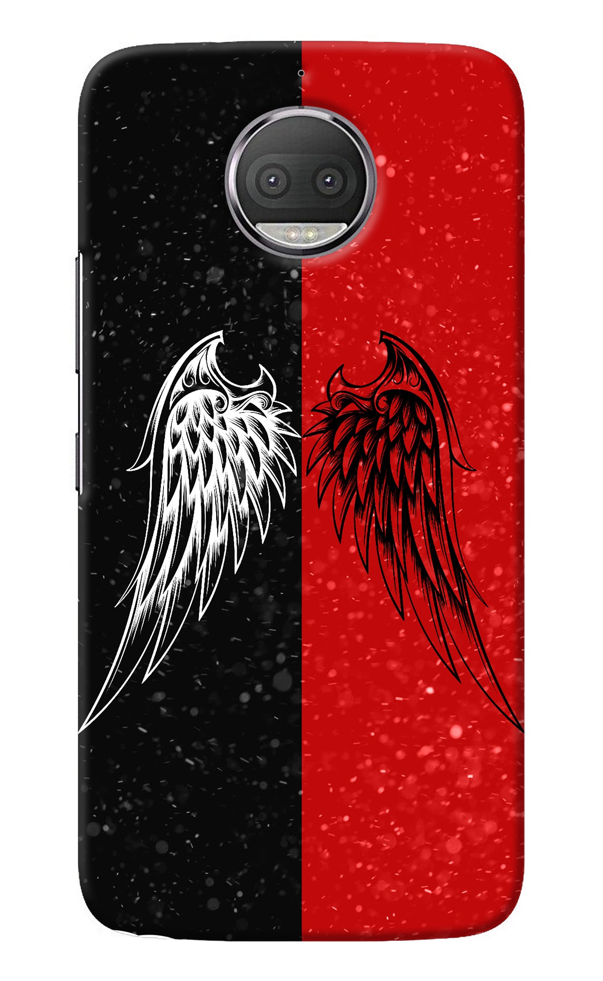 Wings Moto G5S plus Back Cover