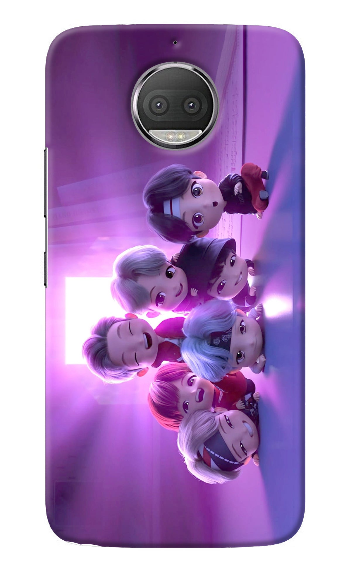 BTS Chibi Moto G5S plus Back Cover