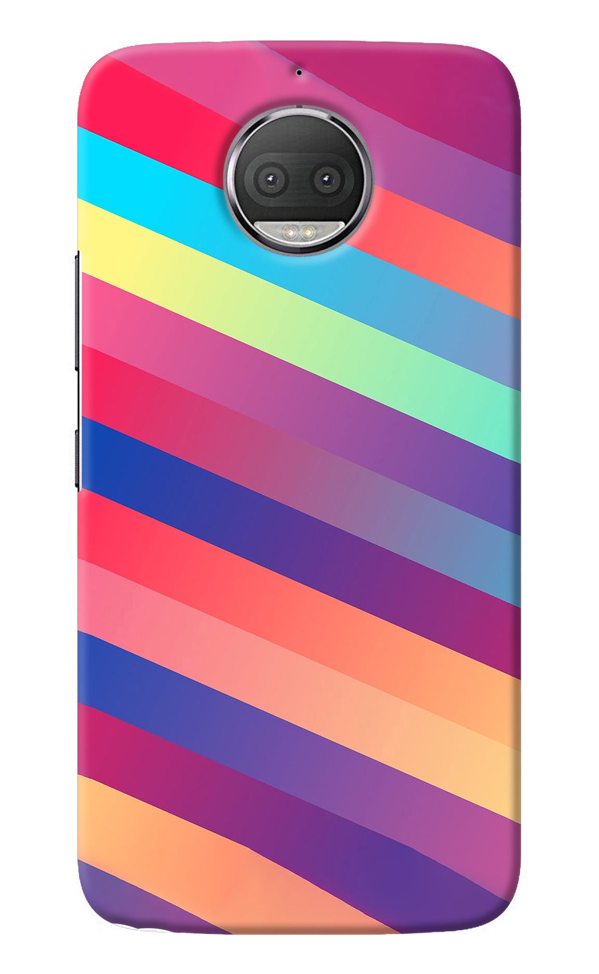 Stripes color Moto G5S plus Back Cover