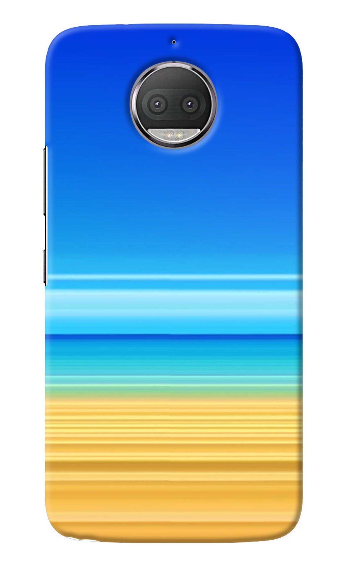 Beach Art Moto G5S plus Back Cover