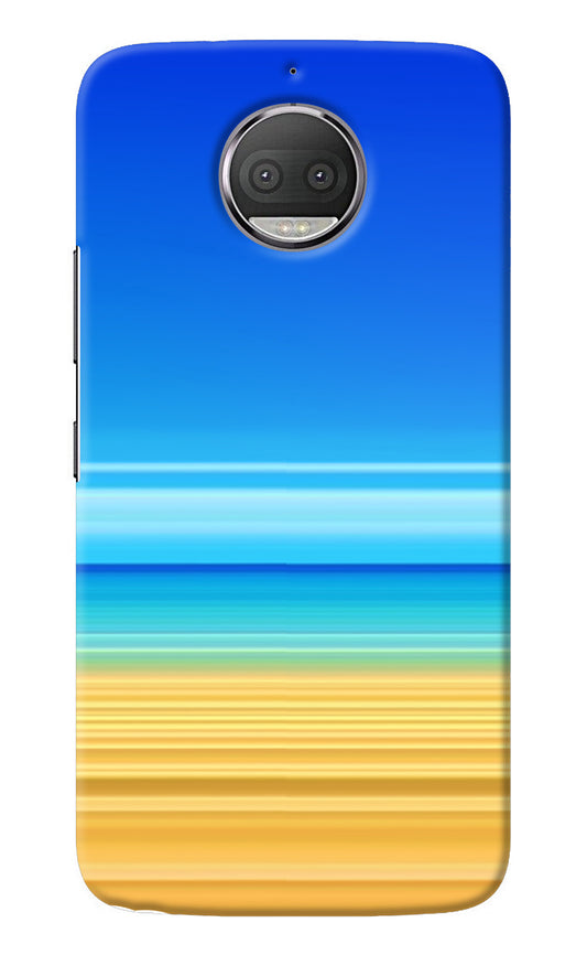 Beach Art Moto G5S plus Back Cover