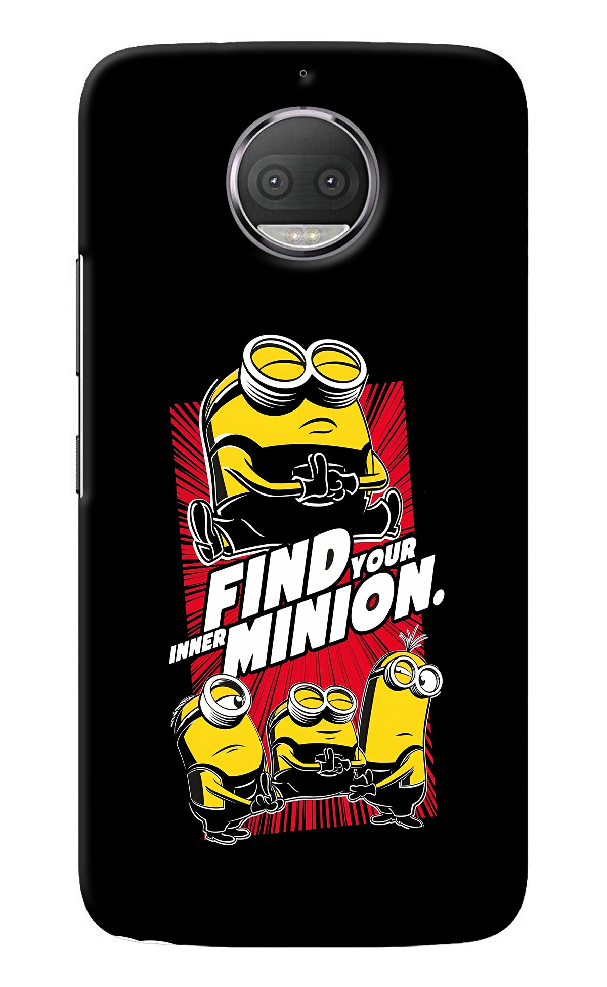 Find your inner Minion Moto G5S plus Back Cover