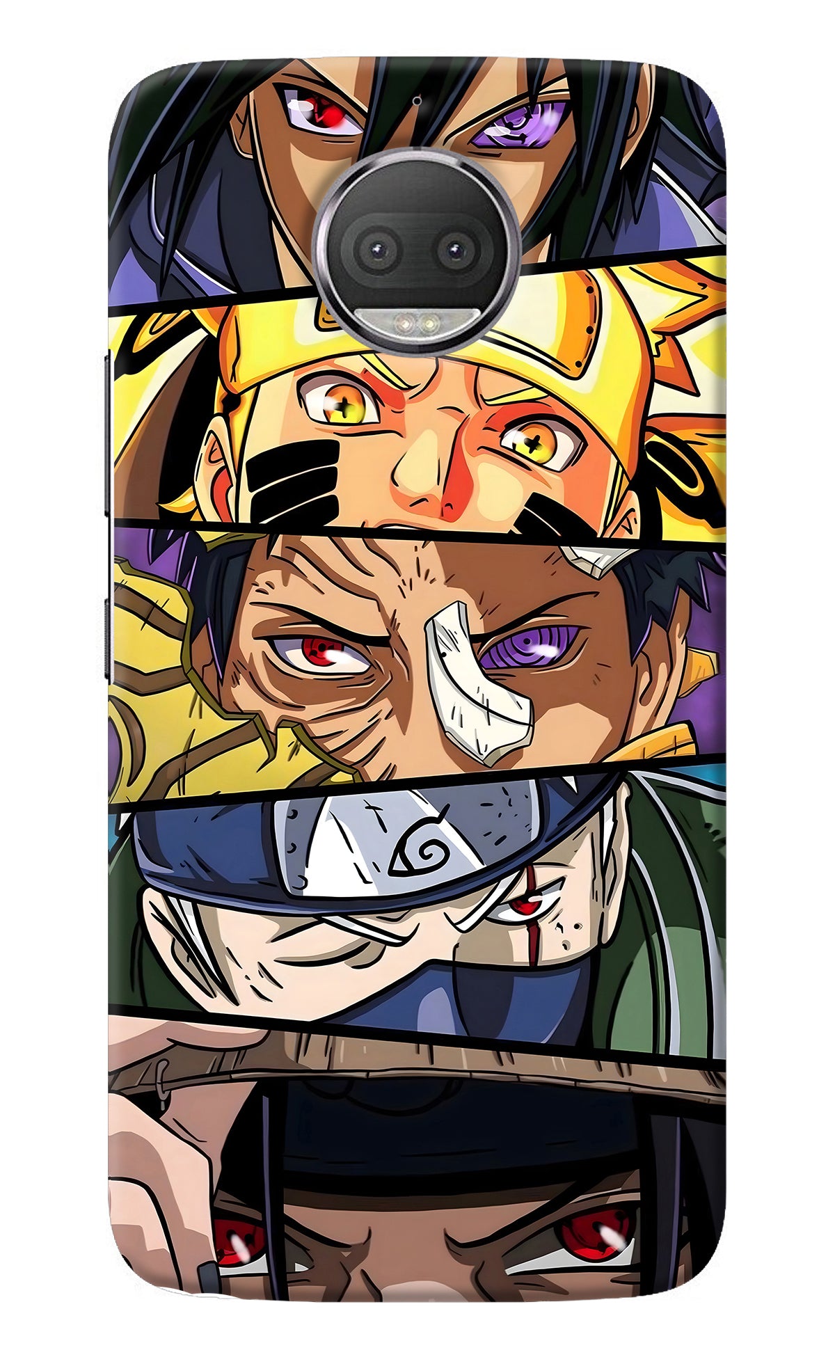 Naruto Character Moto G5S plus Back Cover