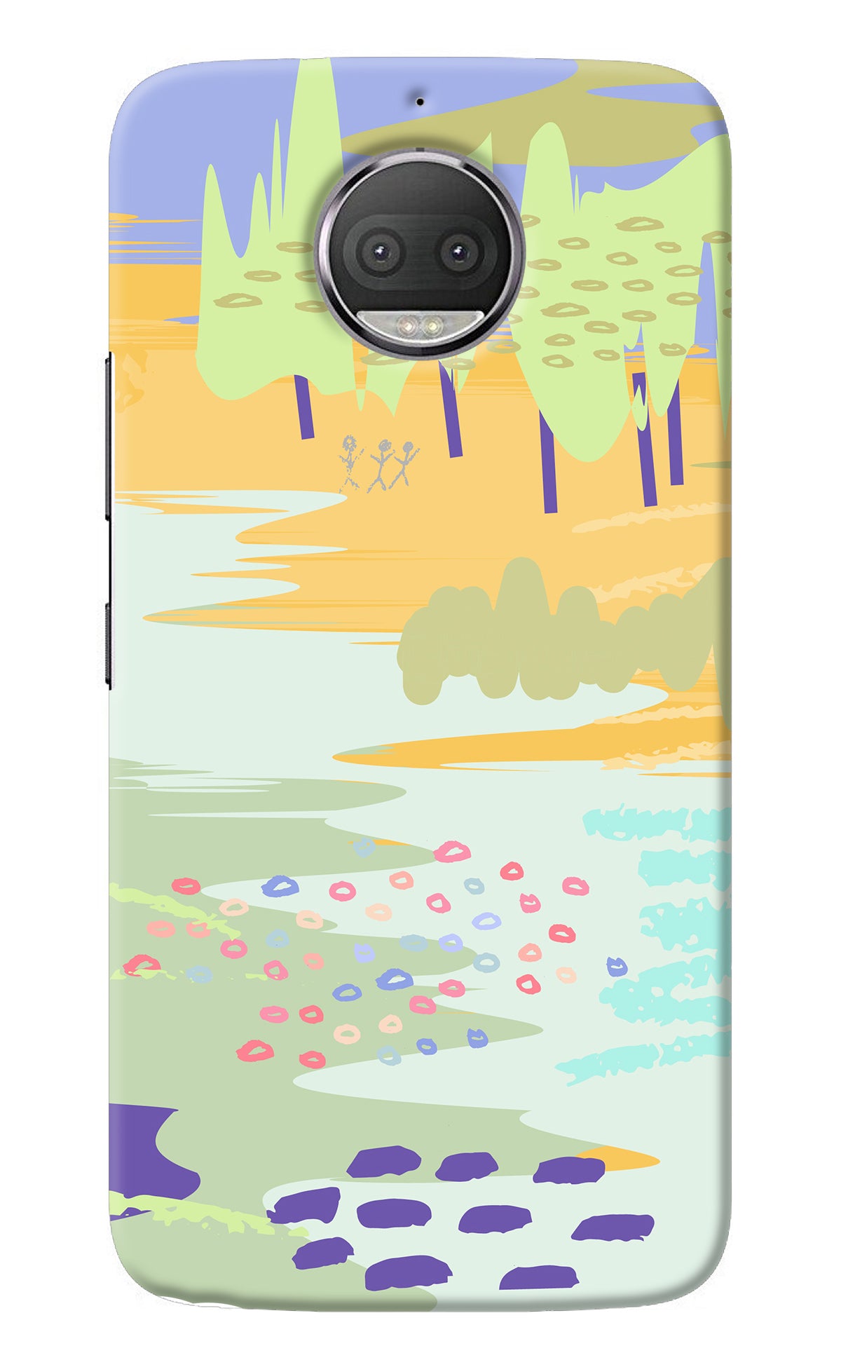 Scenery Moto G5S plus Back Cover