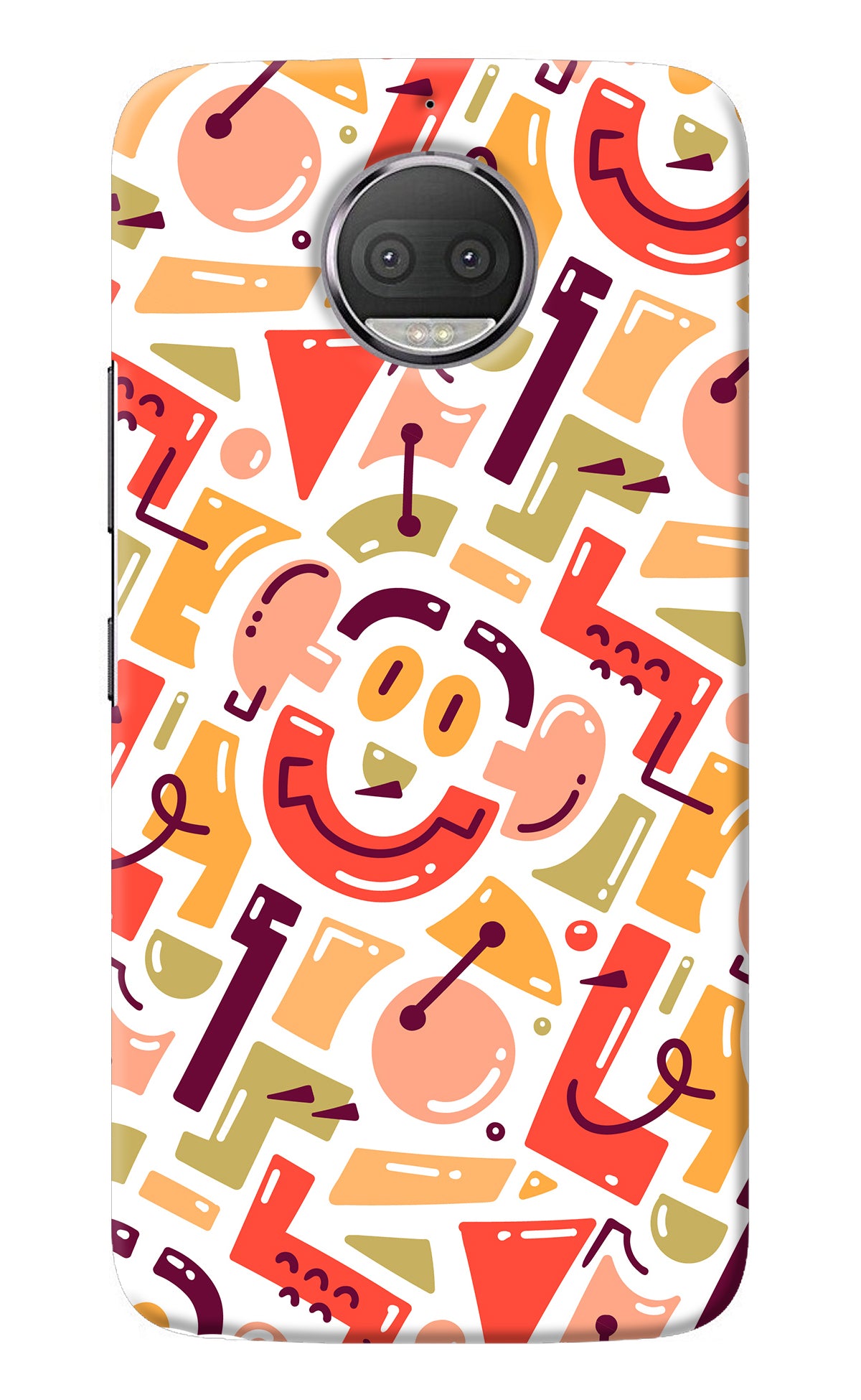 Doodle Pattern Moto G5S plus Back Cover