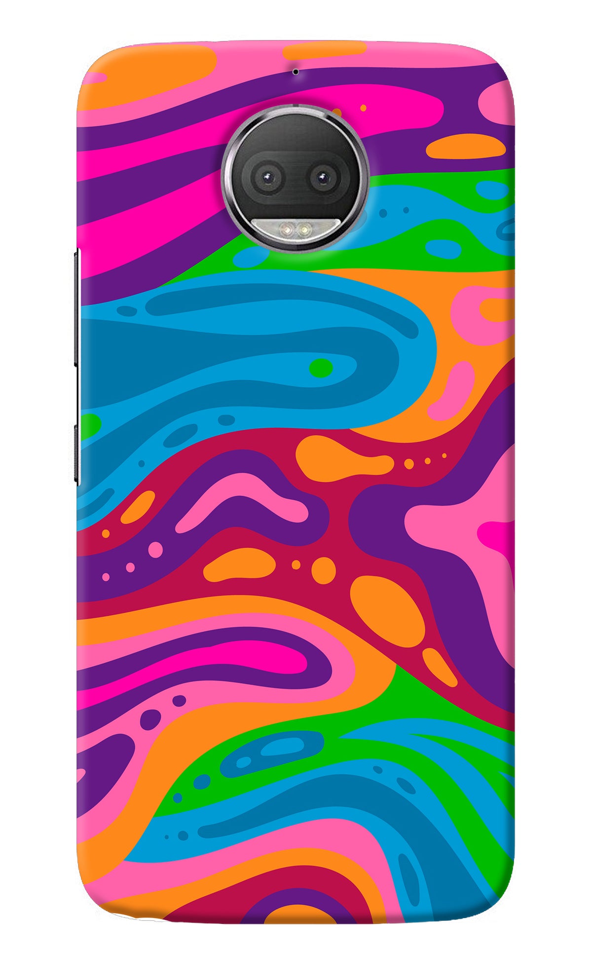 Trippy Pattern Moto G5S plus Back Cover