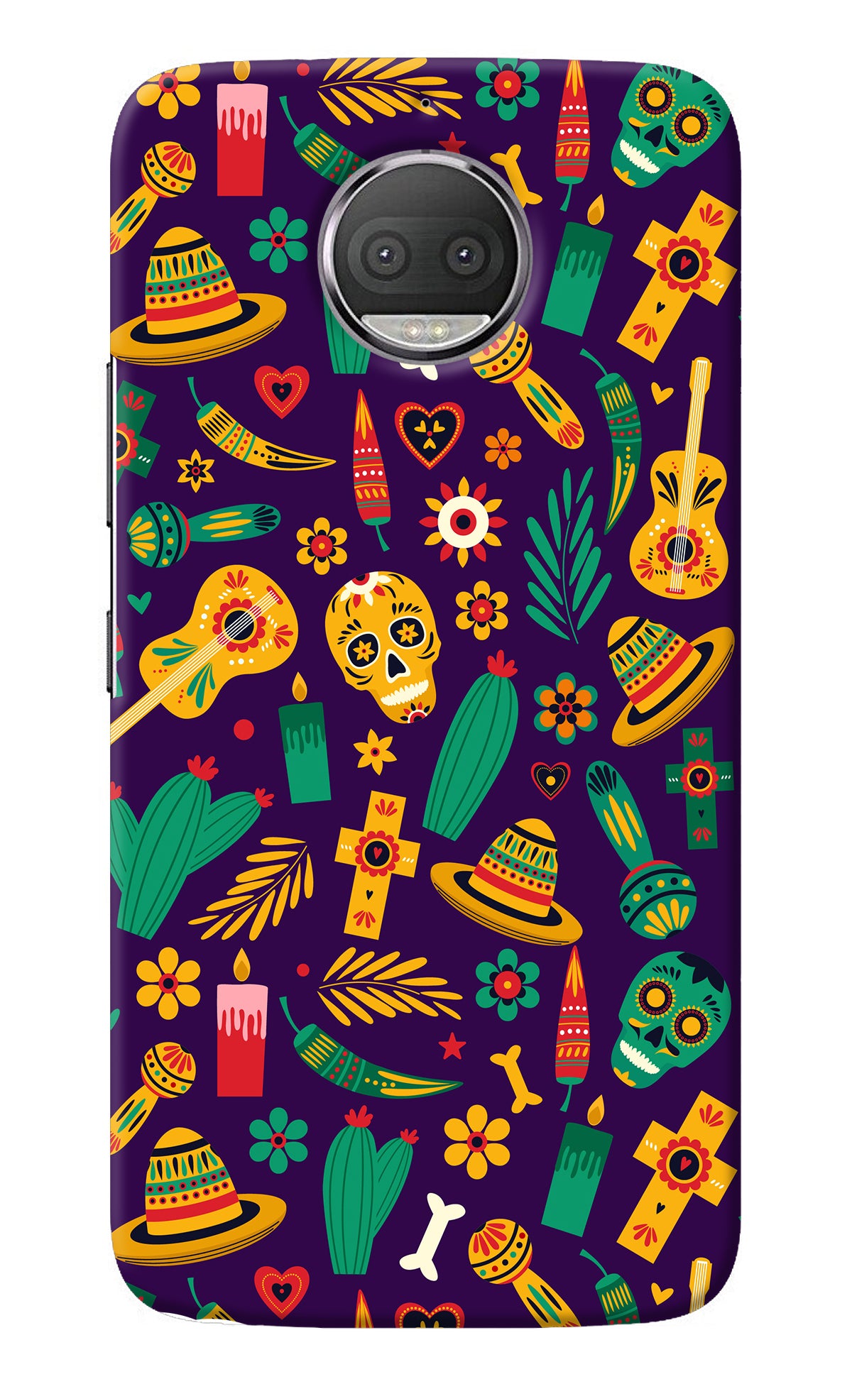 Mexican Artwork Moto G5S plus Back Cover