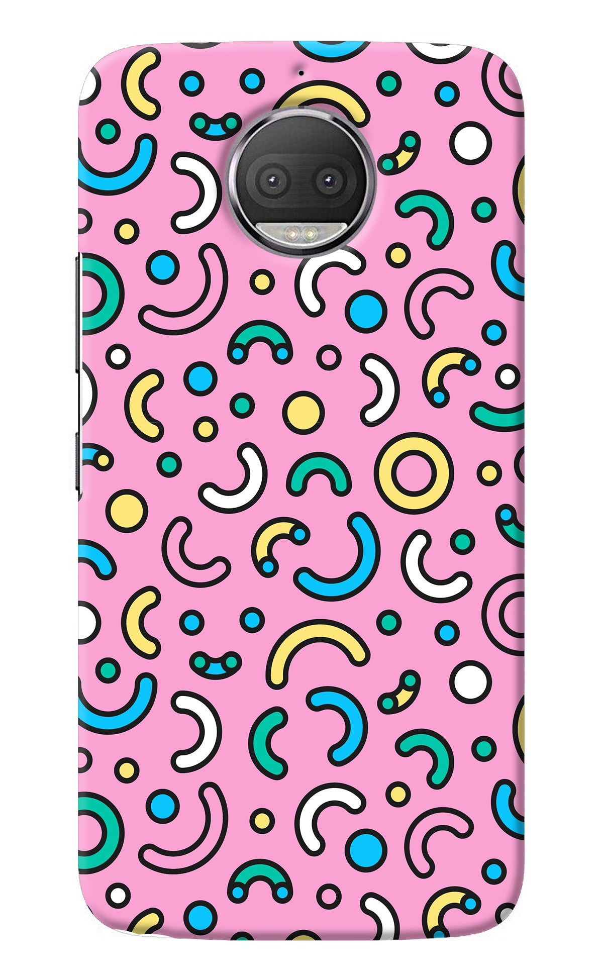 Memphis Design Moto G5S plus Back Cover