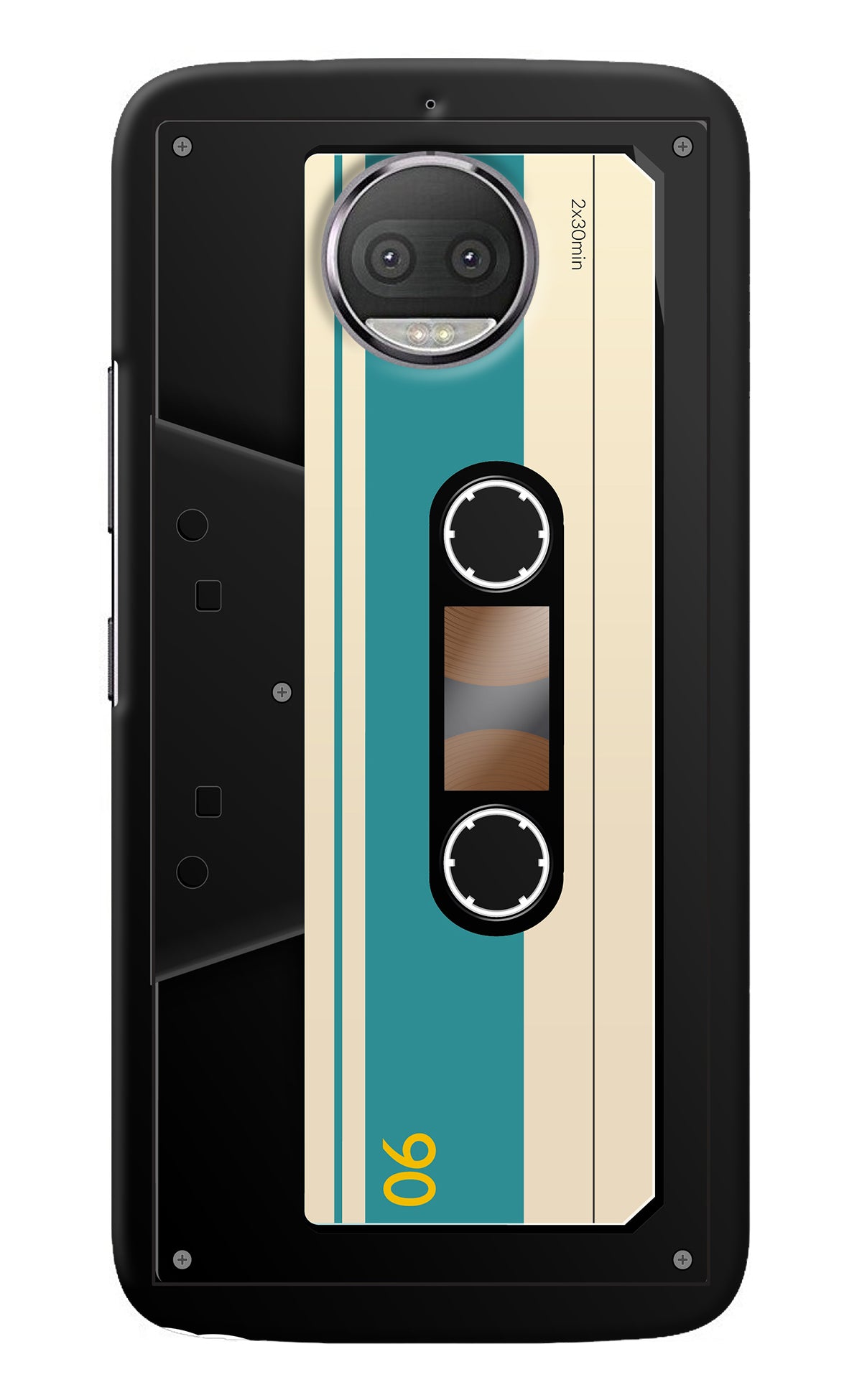 Cassette Moto G5S plus Back Cover