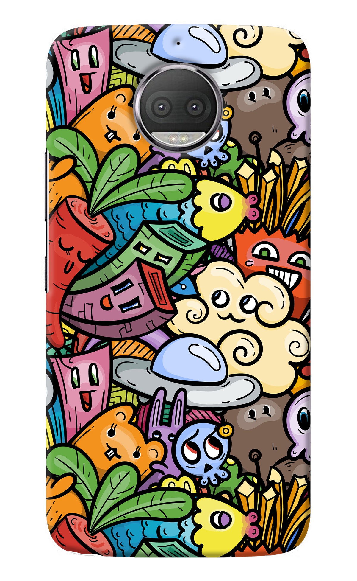 Veggie Doodle Moto G5S plus Back Cover