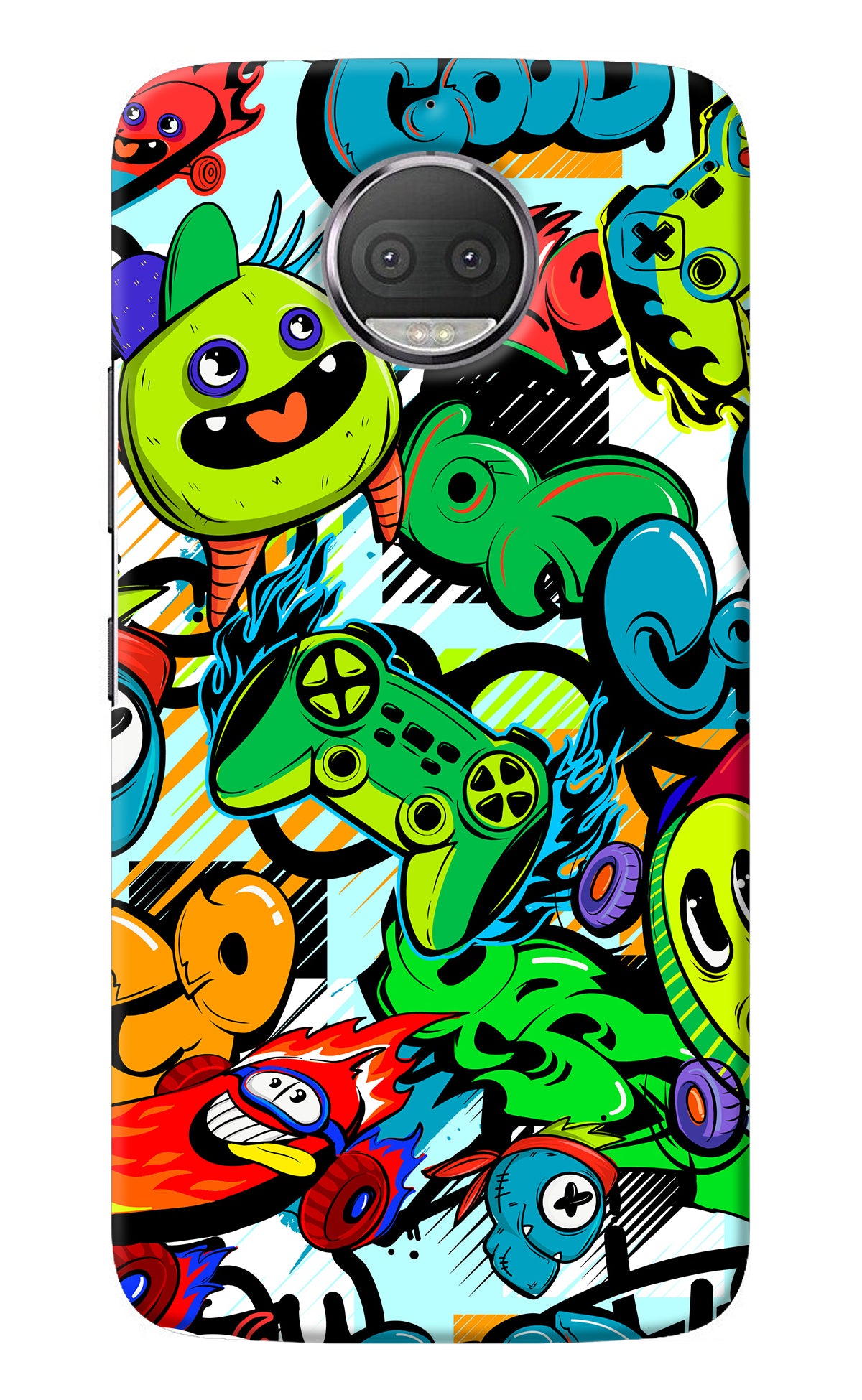 Game Doodle Moto G5S plus Back Cover