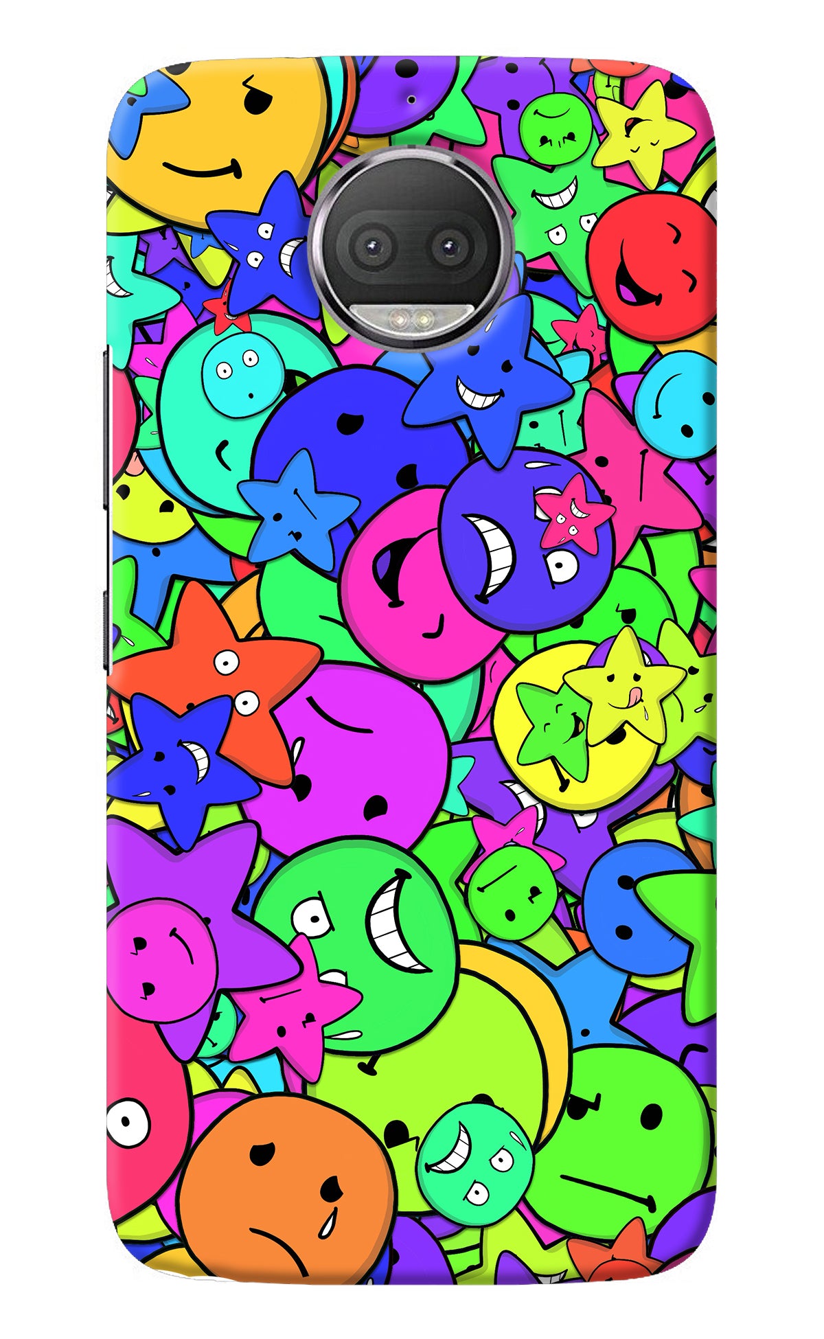 Fun Doodle Moto G5S plus Back Cover