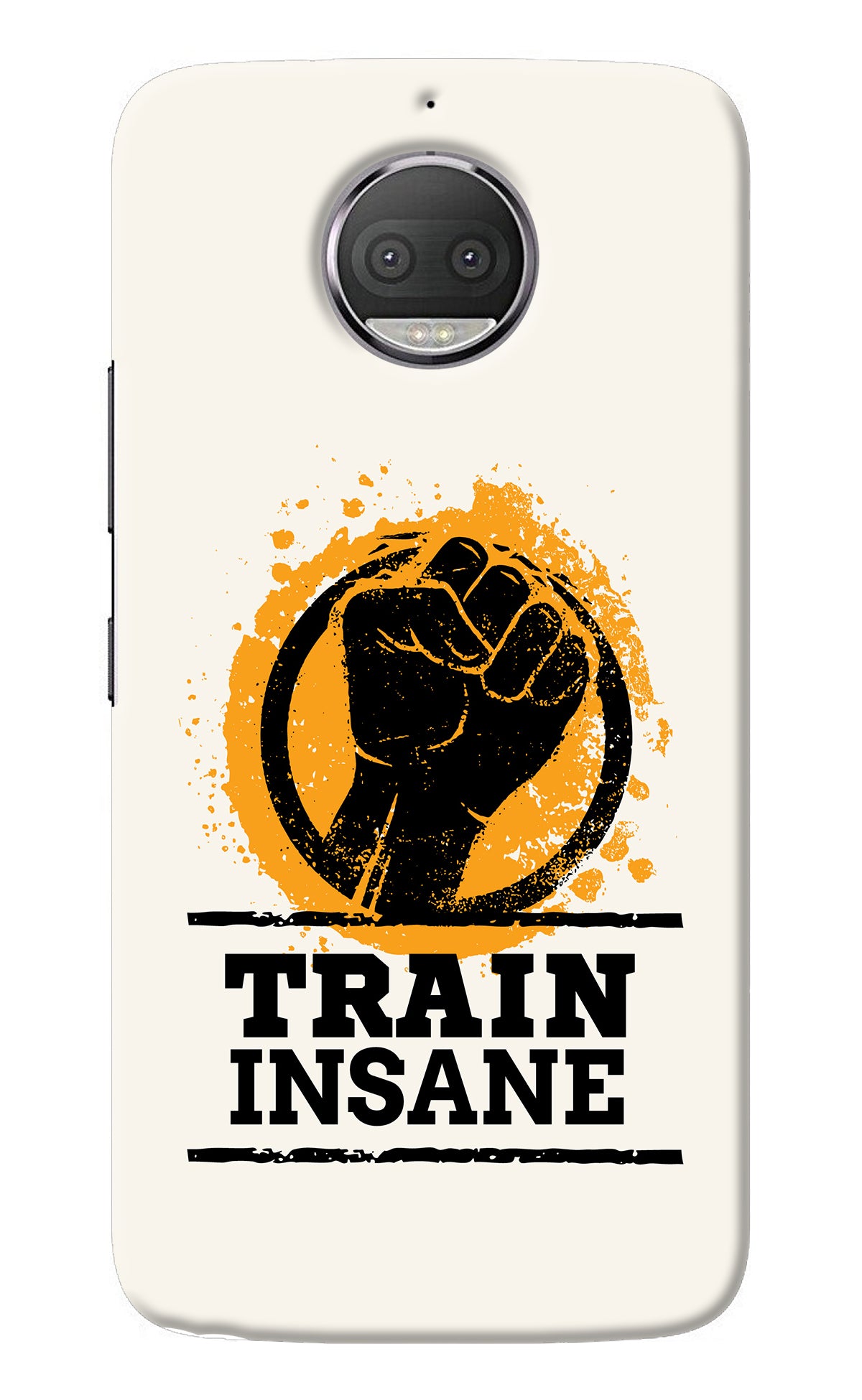 Train Insane Moto G5S plus Back Cover