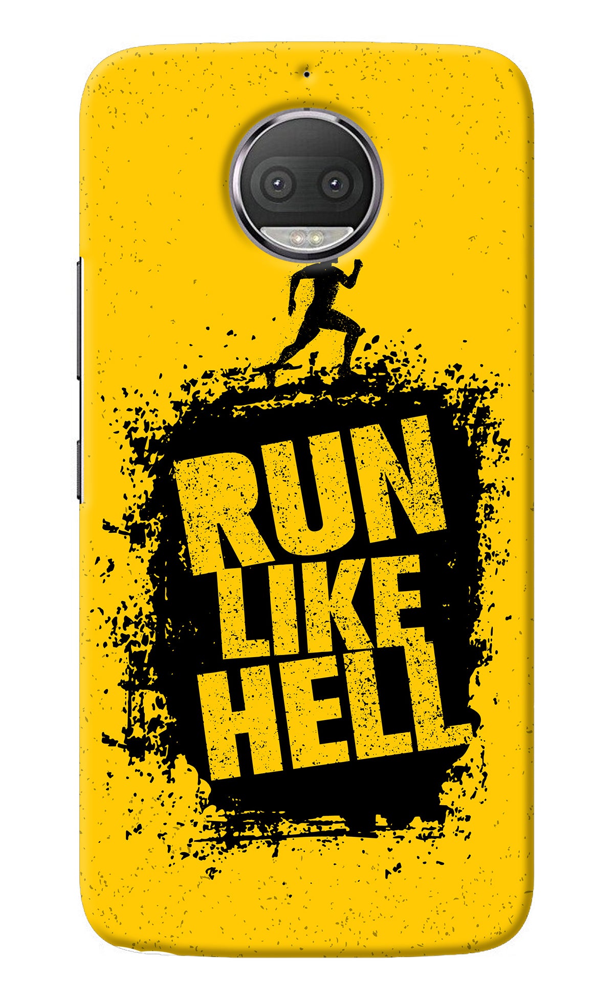 Run Like Hell Moto G5S plus Back Cover