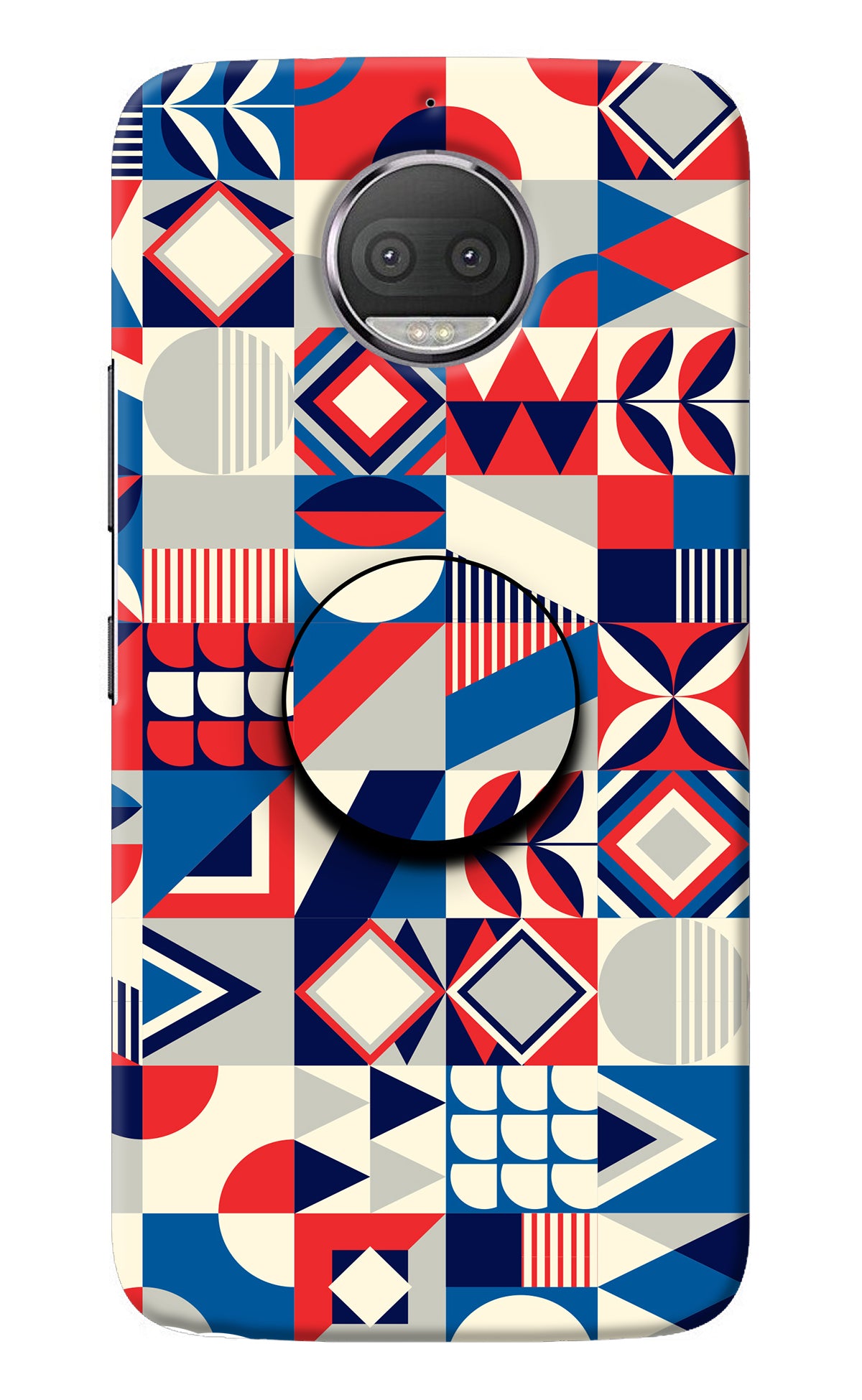 Colorful Pattern Moto G5S plus Pop Case