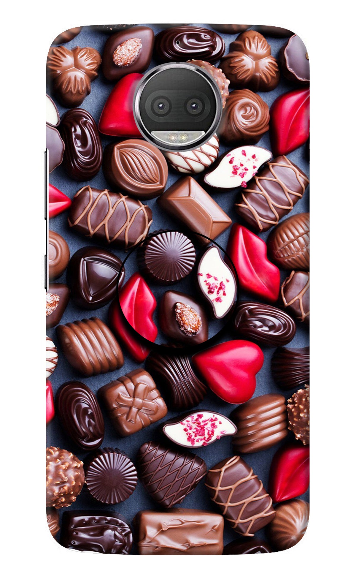 Chocolates Moto G5S plus Pop Case