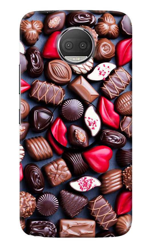 Chocolates Moto G5S plus Pop Case