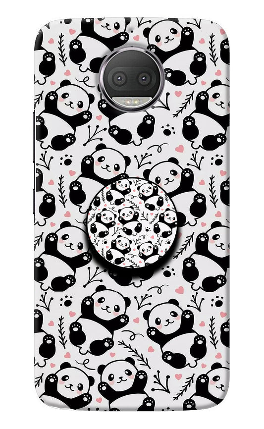 Cute Panda Moto G5S plus Pop Case