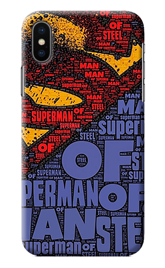 Superman iPhone X Back Cover