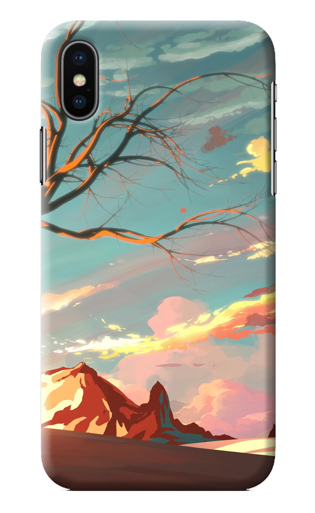 Scenery iPhone X Back Cover
