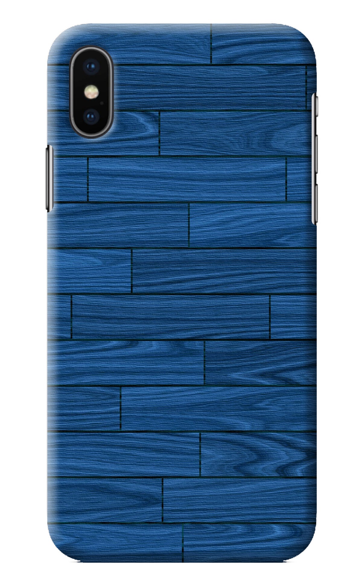 Wooden Texture iPhone X Back Cover