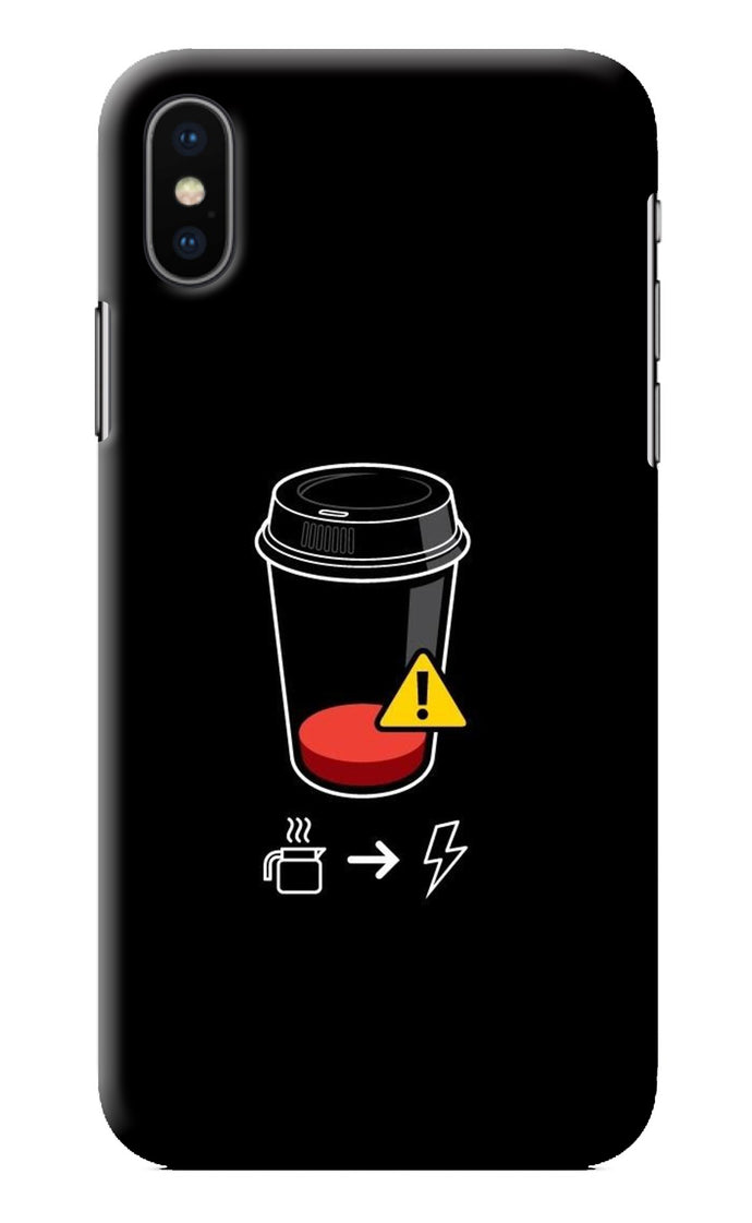 Coffee iPhone X Back Cover