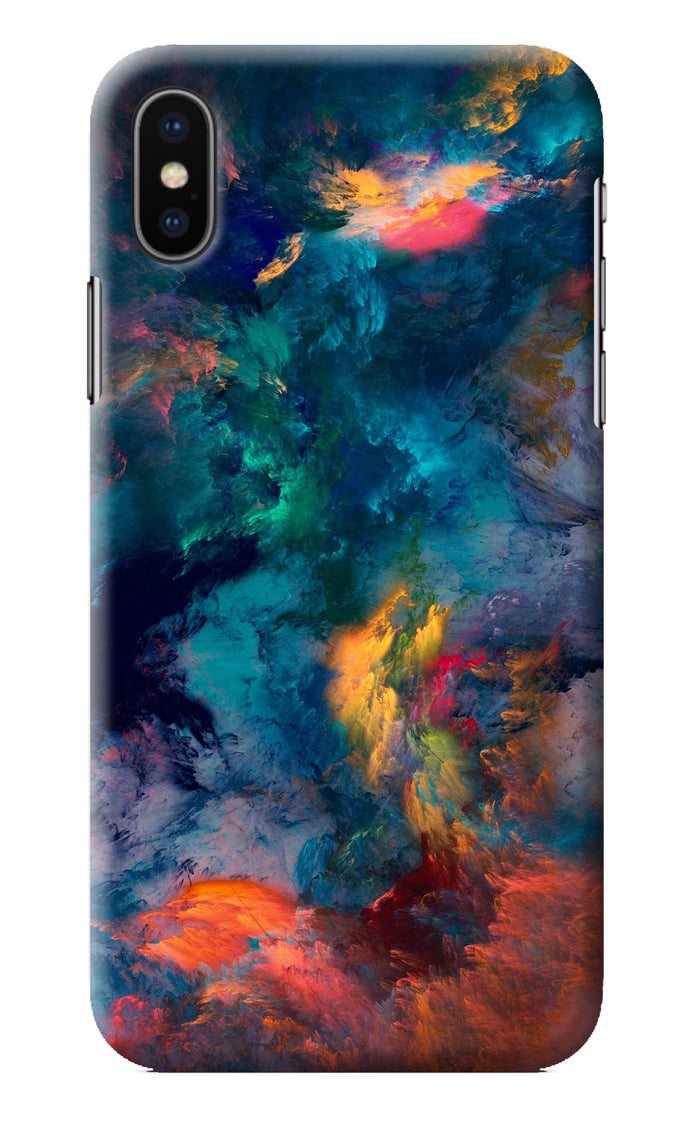 Artwork Paint iPhone X Back Cover