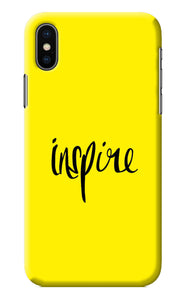 Inspire iPhone X Back Cover