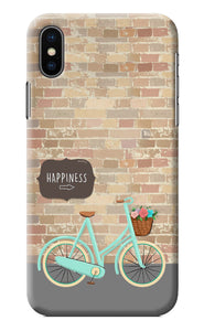 Happiness Artwork iPhone X Back Cover