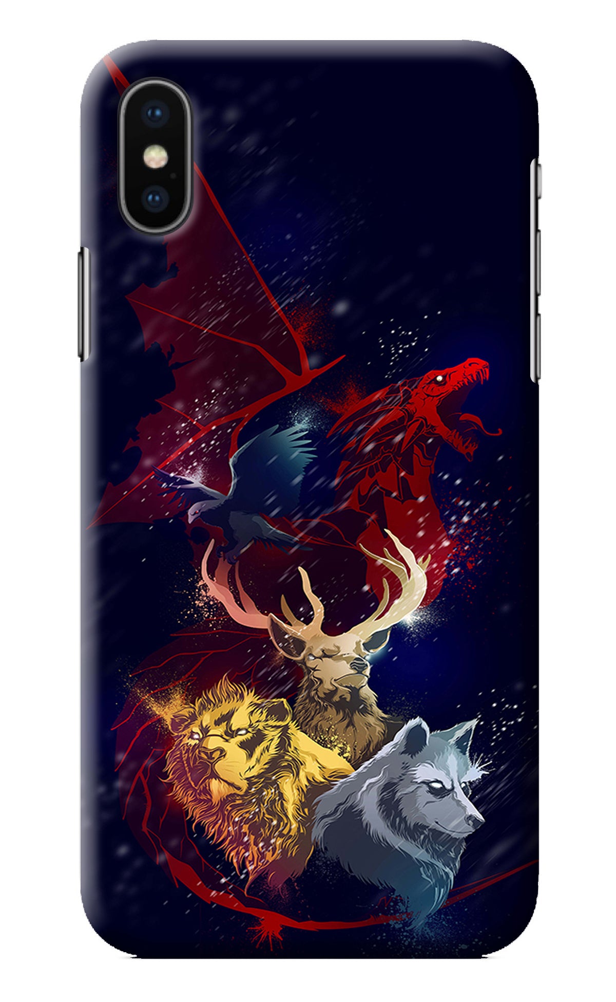 Game Of Thrones iPhone X Back Cover