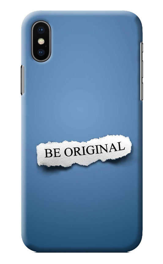 Be Original iPhone X Back Cover
