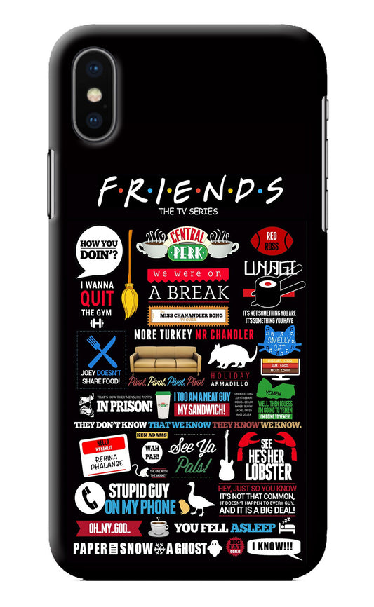 FRIENDS iPhone X Back Cover