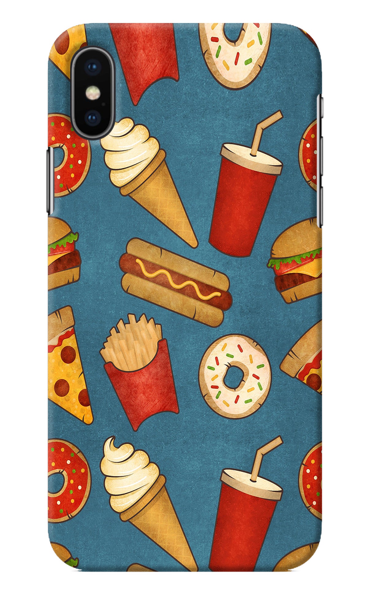 Foodie iPhone X Back Cover