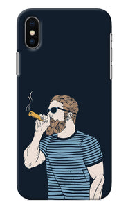 Smoking iPhone X Back Cover