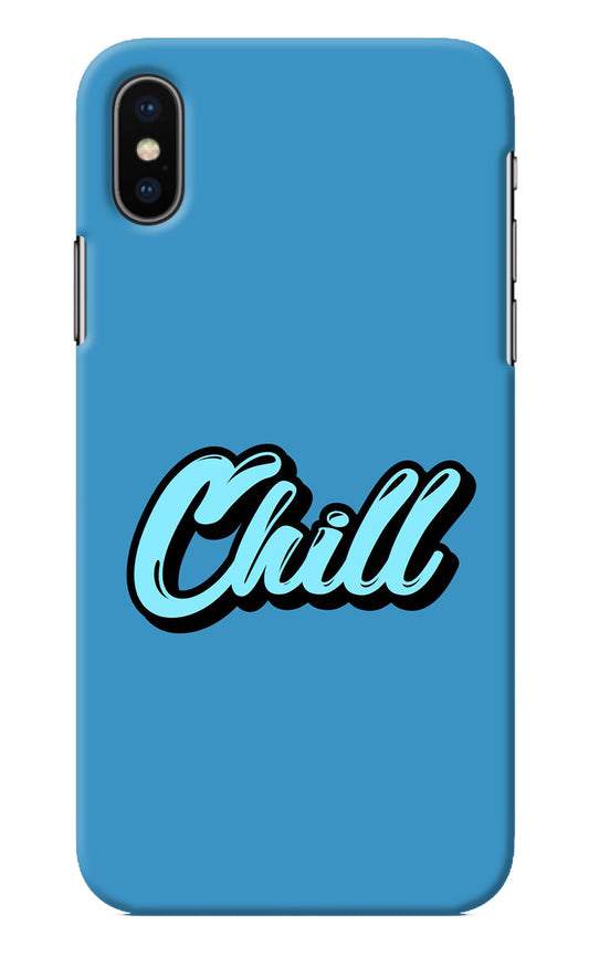Chill iPhone X Back Cover