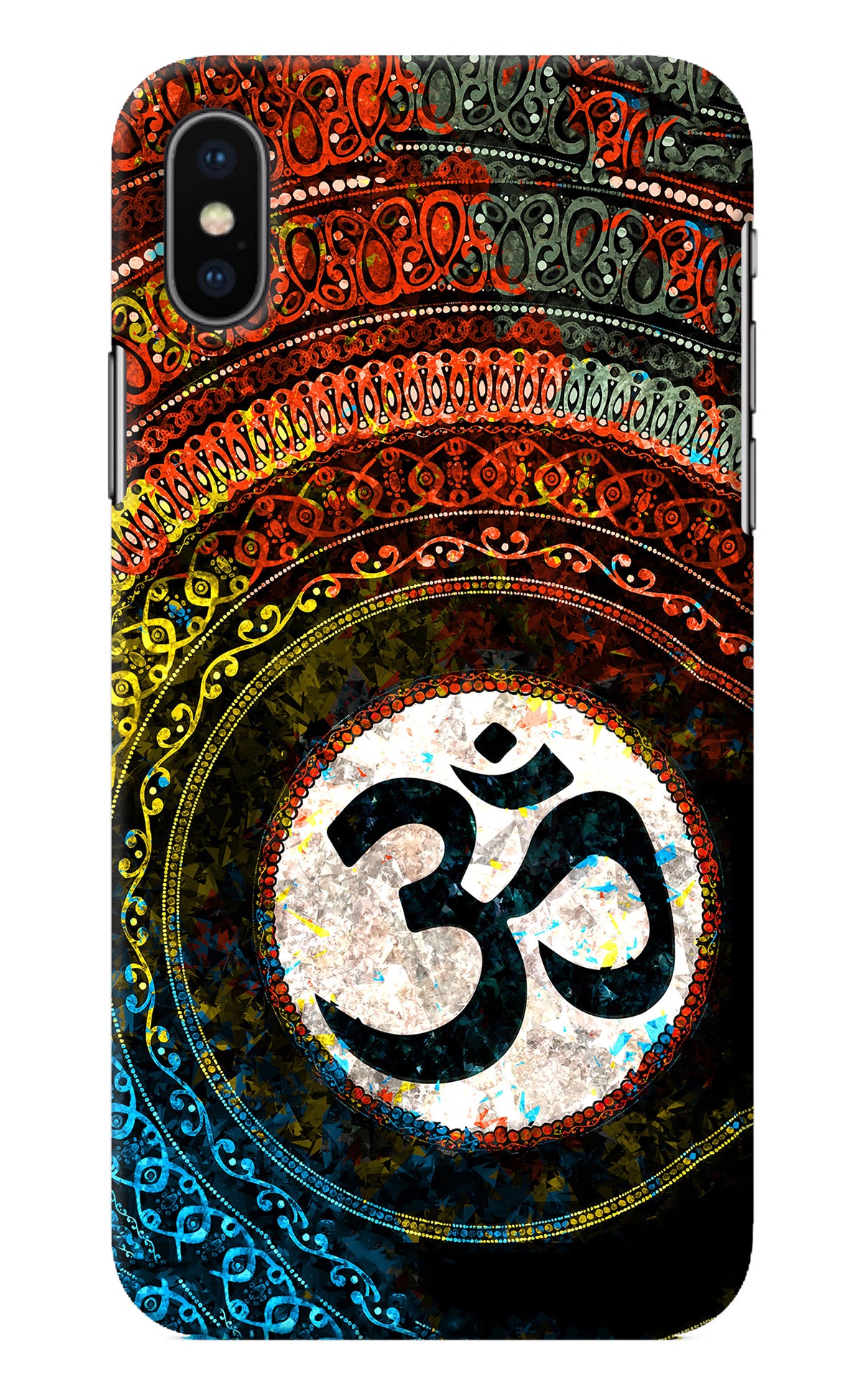 Om Cultural iPhone X Back Cover