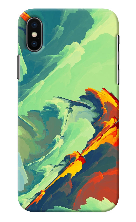 Paint Art iPhone X Back Cover