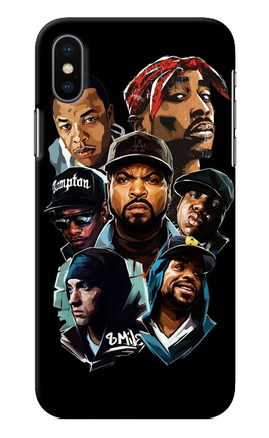 Rappers iPhone X Back Cover