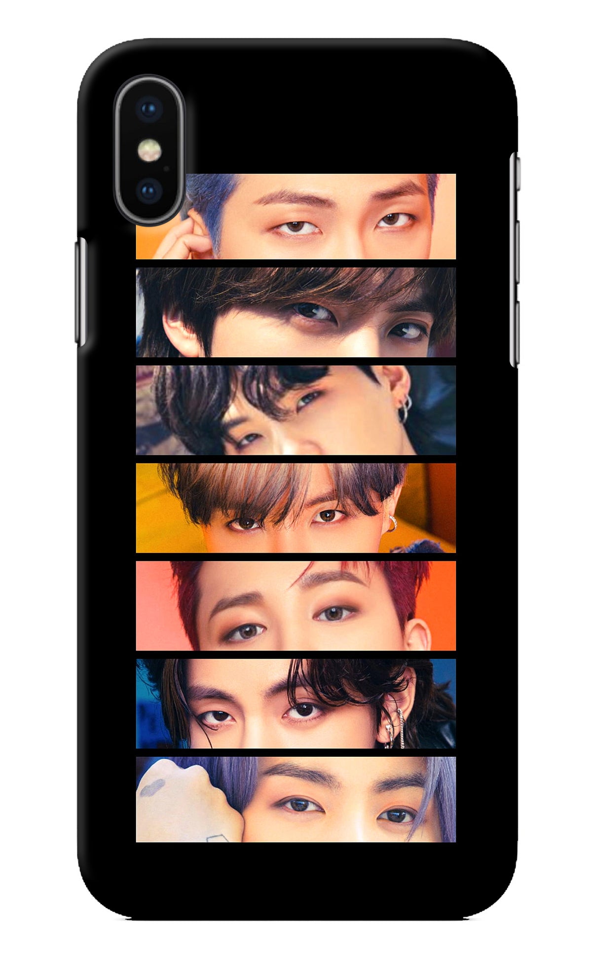 BTS Eyes iPhone X Back Cover