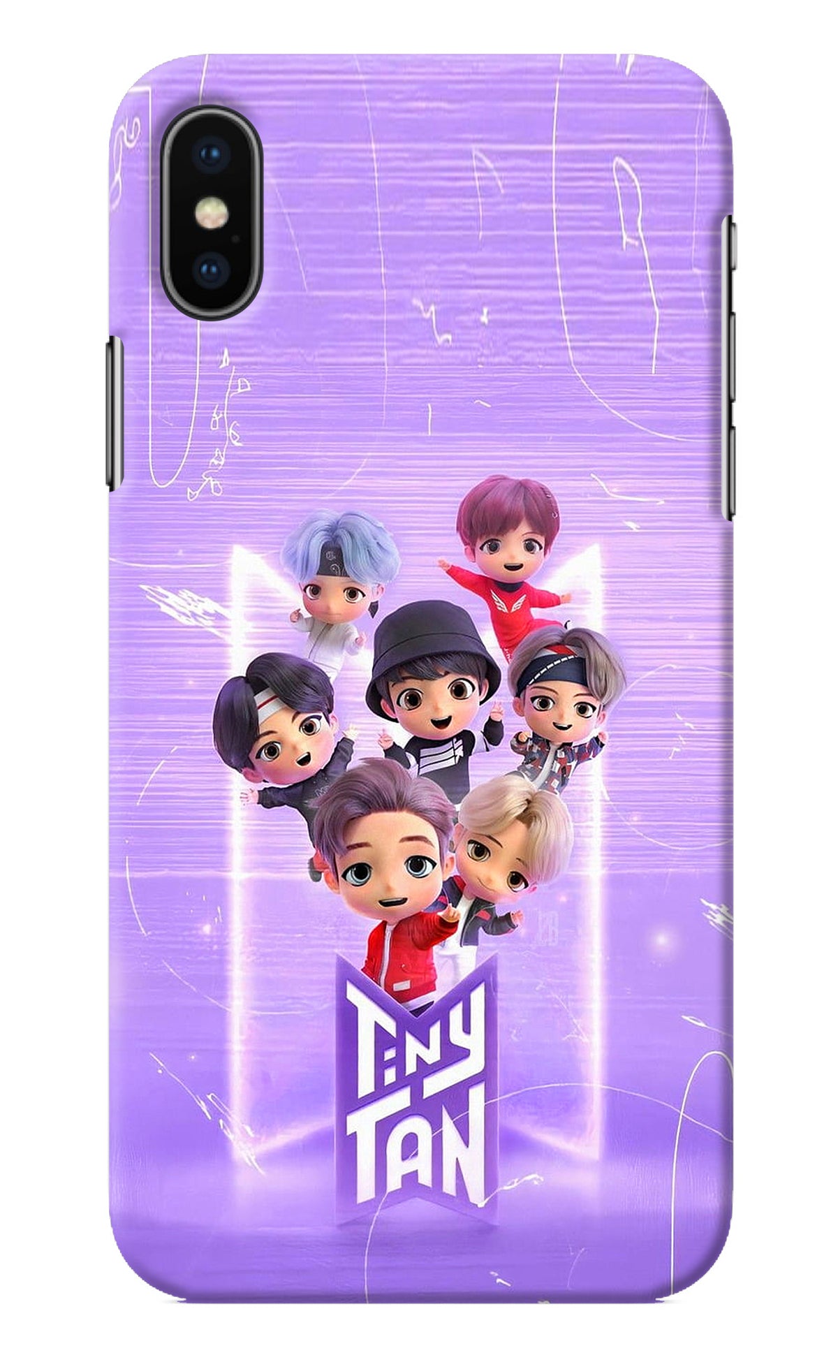 BTS Tiny Tan iPhone X Back Cover