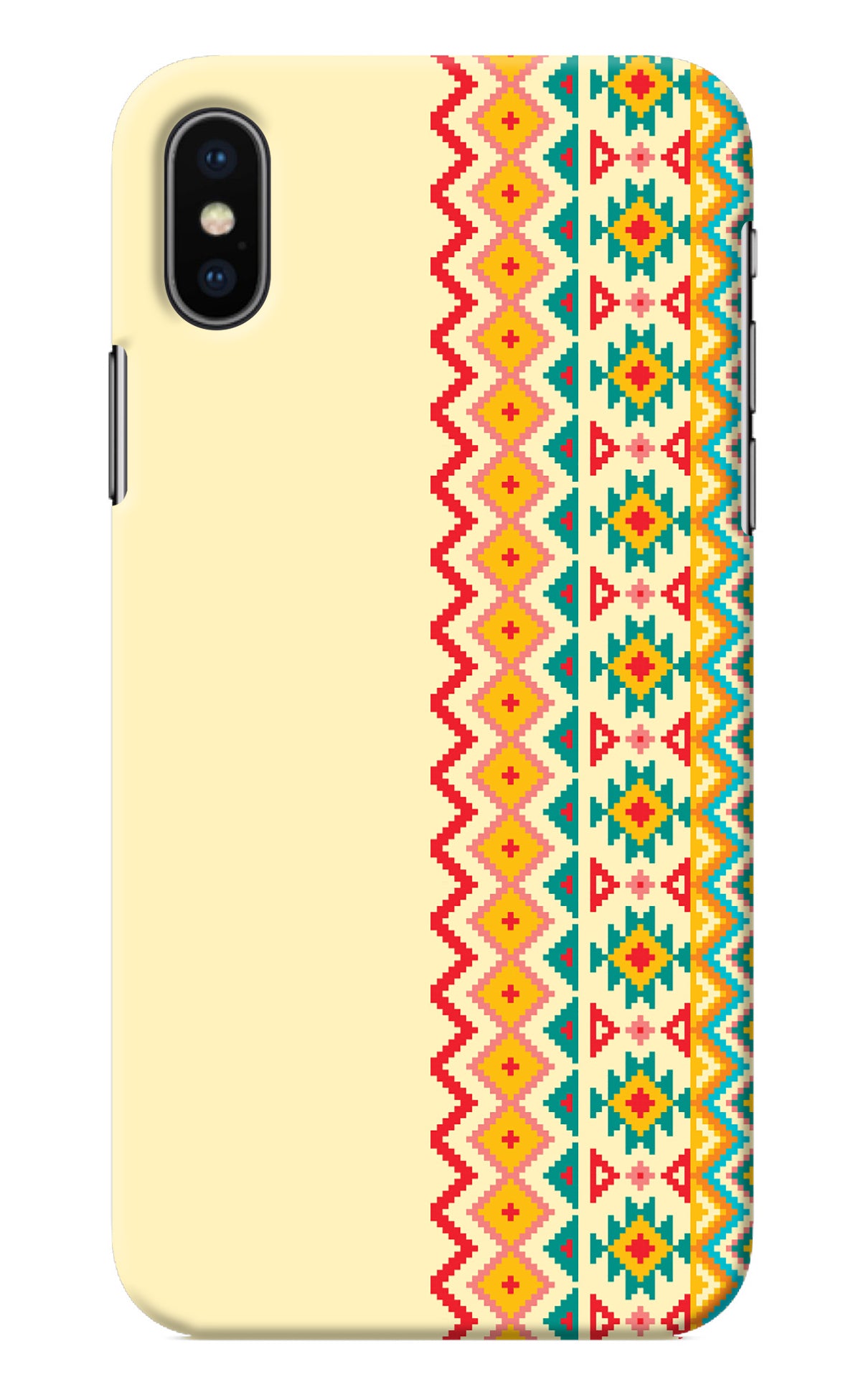 Ethnic Seamless iPhone X Back Cover