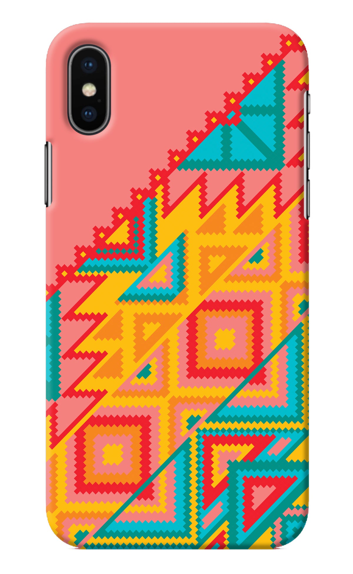 Aztec Tribal iPhone X Back Cover