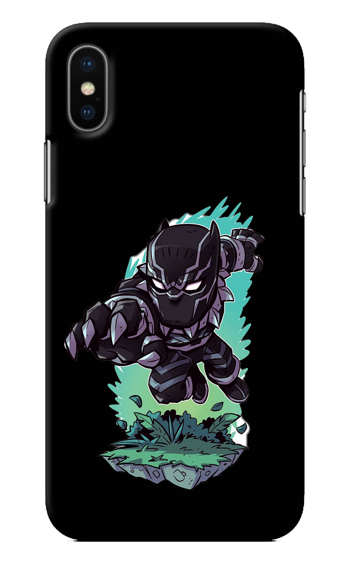 Black Panther iPhone X Back Cover