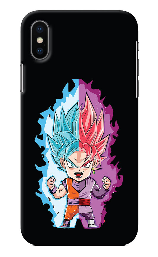Chota Goku iPhone X Back Cover