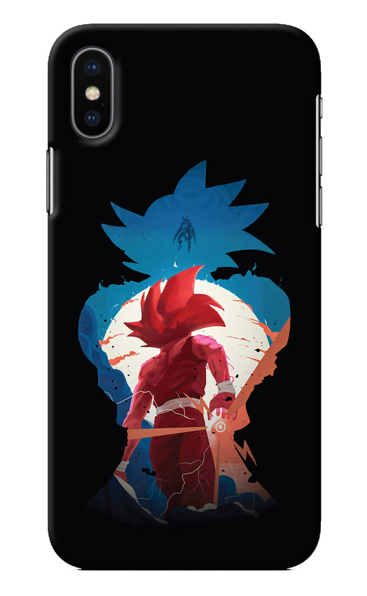 Goku iPhone X Back Cover