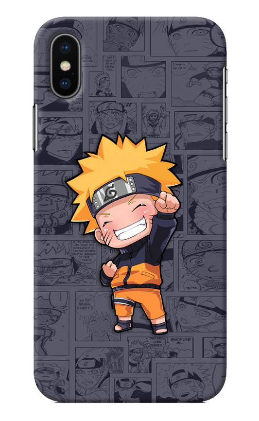 Chota Naruto iPhone X Back Cover