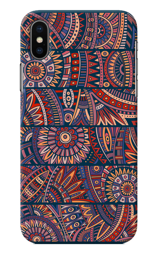 African Culture Design iPhone X Back Cover
