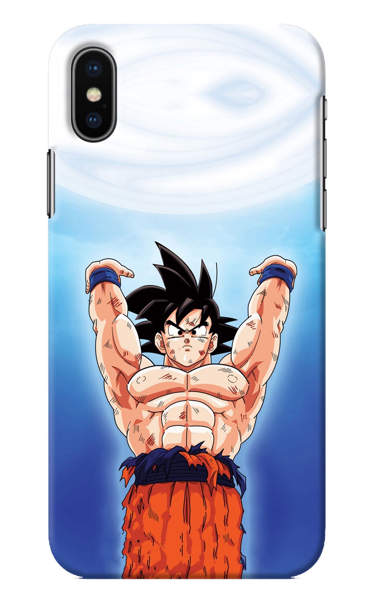 Goku Power iPhone X Back Cover